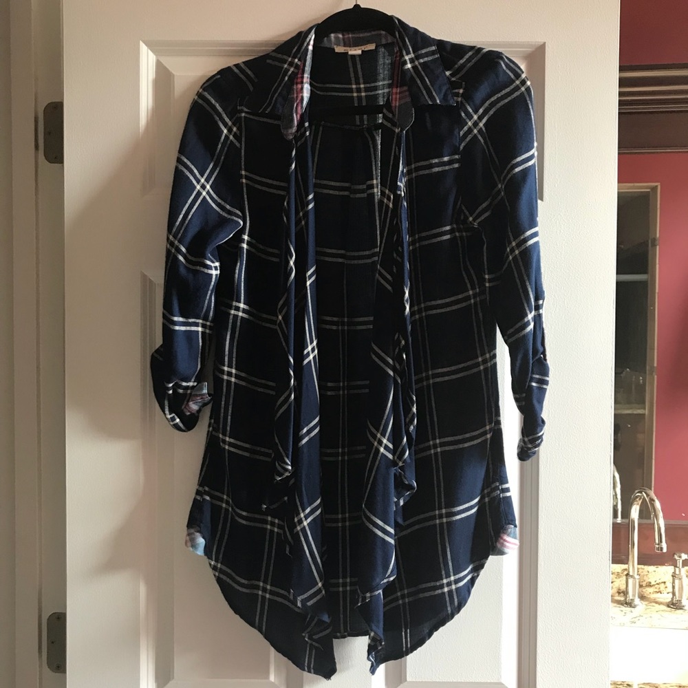 NWOT Miami Open Front Flannel (from Francesca’s)